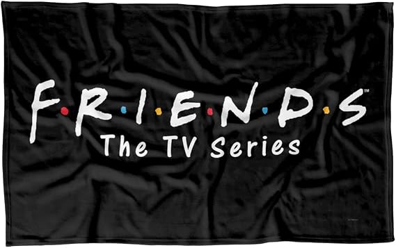 LOGOVISION Friends Friends Logo Fleece Blanket 36" x 58"