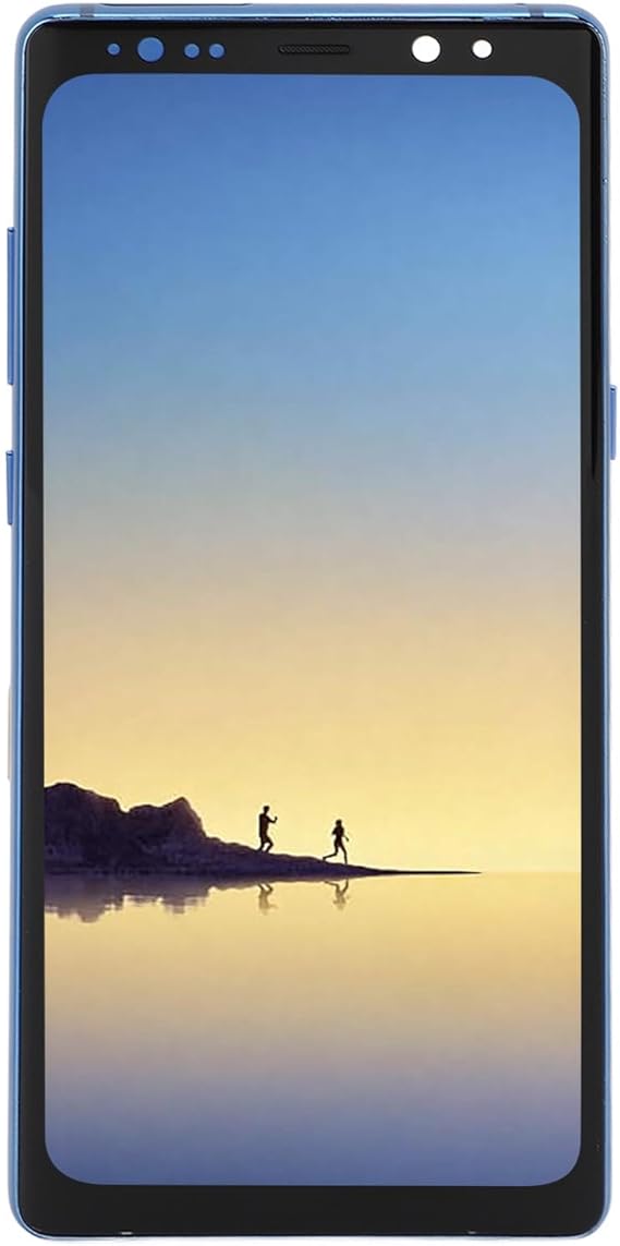 for Note 8 Screen Replacement with Frame & Repair Tools, Phone Display Digitizer LCD Touch Screen Assembly for Note 8 (Blue)