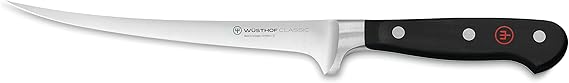 WUSTHOF Classic 7" Fillet Knife, Black