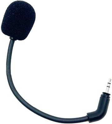 Black 2.5mm Microphone Stereo Studio Gaming Headset Gaming Headset Voice Mic- for Turtle-Beach Recon 500 Microphone Replacement Portable Voice Mic- Accessories for Turtle Beach