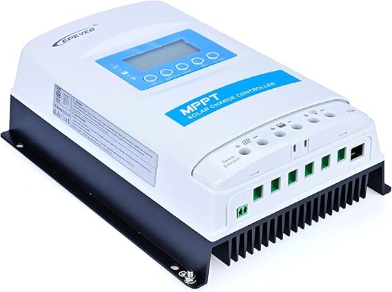 EPEVER XTRA4215N Series MPPT Solar Charge Controller, 40A Max Charge/Discharge, High-Efficiency Energy Conversion, Ideal for Off-Grid PV Systems