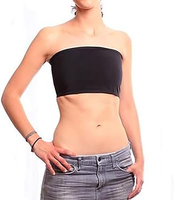 Strapless Binder Women Lesbian Tomboy Elastic Flat Chest Compression Top Vest Pull On Shapewear Cosplay Bra