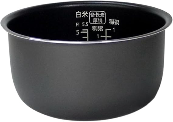 Rice Cooker Inner Pot, Compatible for Panasonic SR-ZE105 Rice Cooker Inner Pot, 3L Replacement Non-Stick Inner Liner Pot with Diamond Coating