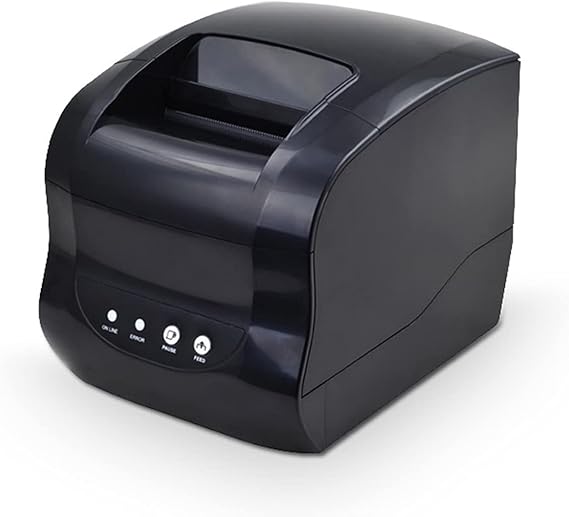 Label Maker, Thermal Printer for Labels and Barcodes, Supports Adhesive Sticker Paper 20-80mm, Ideal for Labeling, Filing, Mailing, and More