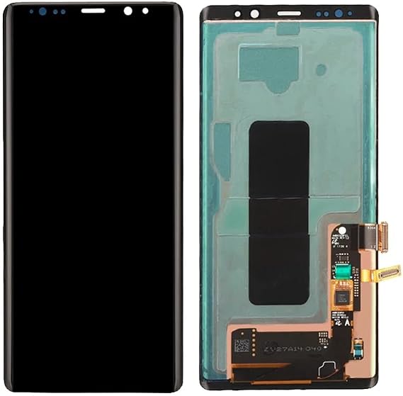 SHOWGOOD Samsung Galaxy Note 8 ディスプレイ LCD フレーム付き AMOLED Galaxy Note8 SM-N950A N950U LCD タッチスクリーンパーツ ブラックフレーム付き