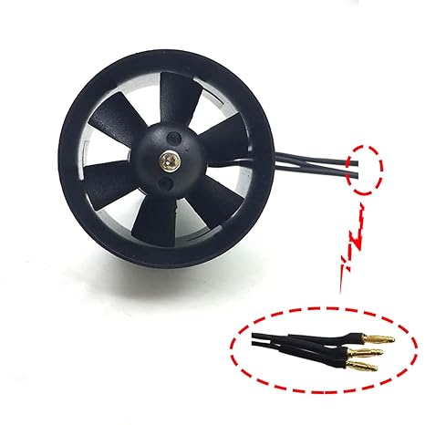 30mm Duct Fan with 7000KV Brushless Motor 3S Lipo Version for RC Model Mini Ducted Fan EDF Jet Airplane