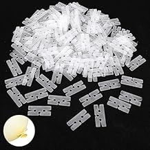 Giantree 200 Pcs Plastic Balloon Ties for Sealing, H Shape Bulk Balloon Ties for Wedding Party Christmas Birthday Decoration Fast Knot and Seal Balloons
