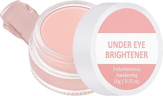 Under Eye Brightener And Concealer - Pink Concealer For Dark Circles And Spot - Instant Eye Anti Aging Concealers Eraser - 2 In 1 Korean Nourishing & Color Corrector Makeup