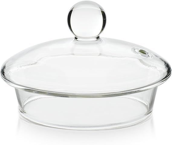 Teabloom Replacement Glass Lid for Teabloom Celebration Glass Teapot - Will Not Fit Other Teapots