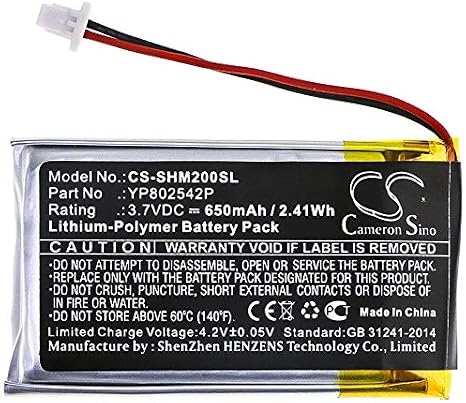 Replacement Battery for Sena SMH-10S, SMH-20S