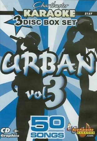 Chartbuster Karaoke CDG 3 Disc Pack CB5127 - Urban Vol. 3