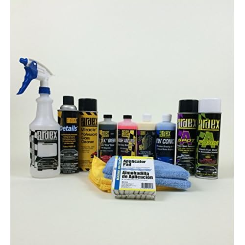 Ardex Detailing Kit - Exterior Finish. Tires, Rims, Trim & Interiors 16 oz
