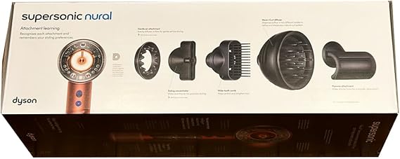 Dyson Supersonic Nural HD16 Hair Dryer | Quick, Intelligent Drying (Strawberry Bronze/Blush Pink)