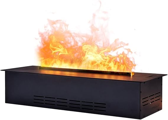 Electric Fireplace Water Vapor Flame Effect 3D Simulation Embedded Fireplaces Adjustable Electronic Atomized Fireplaces