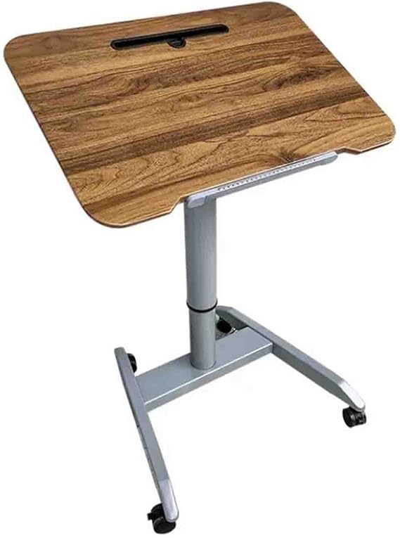 Folding Computer Desk, Lifting Table Standing Computer Desk Bedroom Mobile Desk Home Living Room Sofa Bedside Table Foldable Study Table