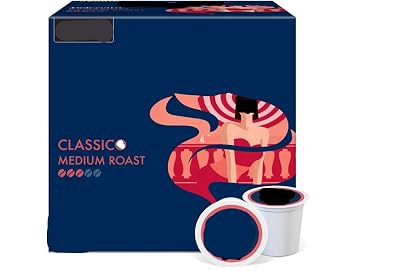 Classico K Cups Dolce-Vita Original Roast Flavor - 20 Count Pack of 4, Total of 80 Count - Packaging May Vary KLJ By LVZ