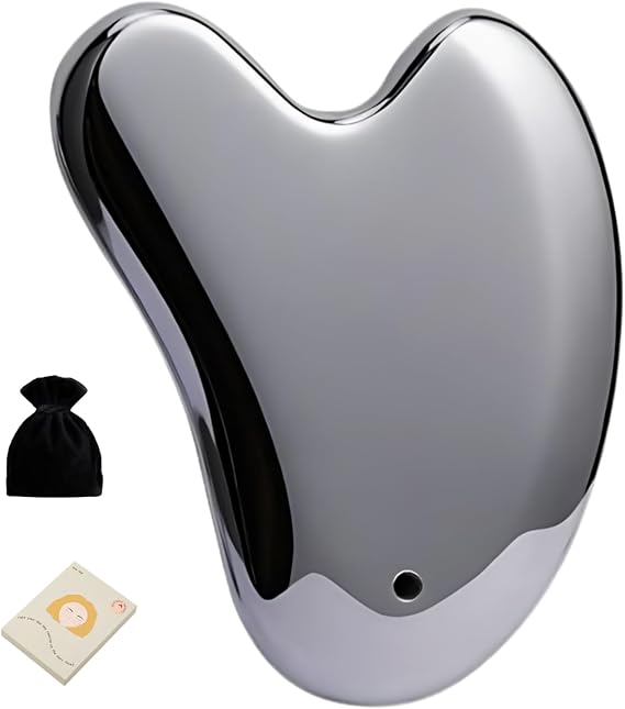 Terahertz Stone Gua Sha Scraping Tools Gua Sha Facial Tools Guasha Tool for Face Body Lymphatic Drainage Massager