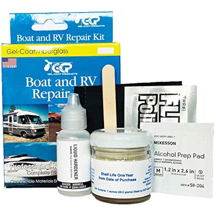 Boat and RV Repair Kit Bayliner white