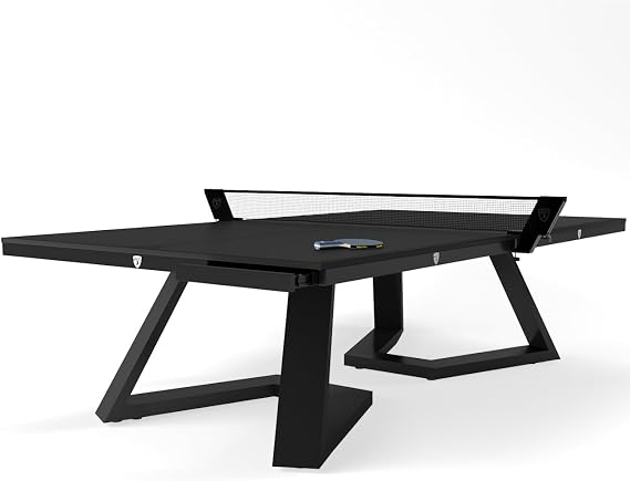 Killerspin SVR Davinci Indoor Fibonacci-Insoired Tabletop Ping Pong Table Black