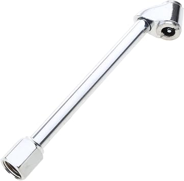 Air, 14 Female Head Tire Inflation Foot Air Compressor Air Inflation Stainless Steel for Car Bicycles