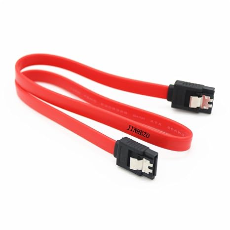Right-Angle 6.0 Gbps SATA III 90 Degree Blue Cable 18 Inch 4 Pack
