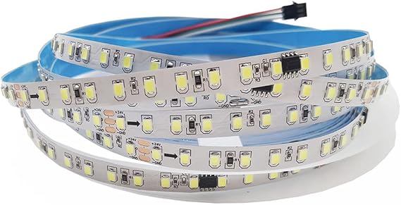 WS2811 2835SMD Chasing Light Running Water LED Strip 120Leds/m IP30 Non-Waterproof with Backflow Marquee DC24v White Embedded Linear Tape Home Decoration