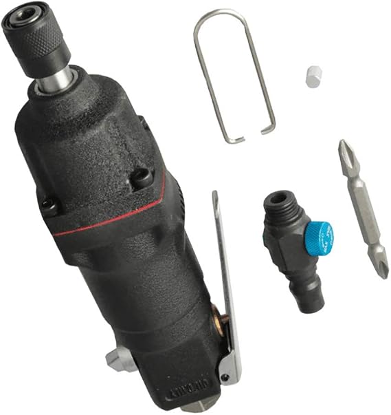 Pneumatic Screwdriver 10H 8000rpm Industrial Handhold Screw 1/4 air inlet American Quick Connector Straight shank screwdriver Power Tools