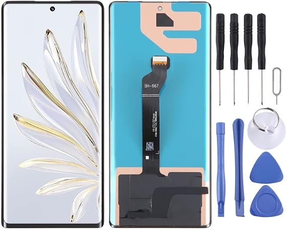 Screen Repair LCD Screen for Honor 70 with Digitizer Full Assembly Screen Replacement