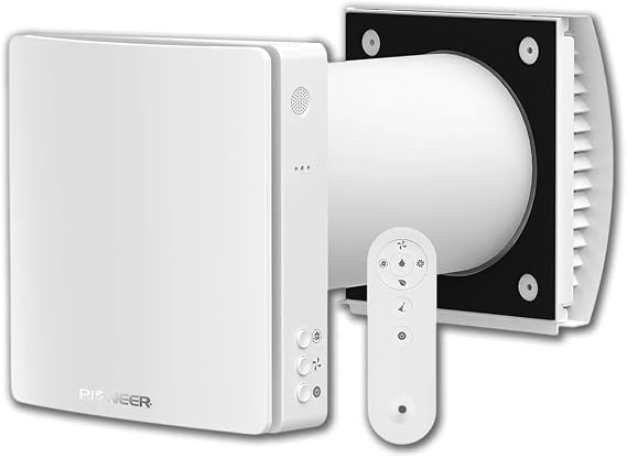 Wi-Fi-Enabled Pioneer 50 Single-Room Wall-Mounted Energy Recovery Ventilator