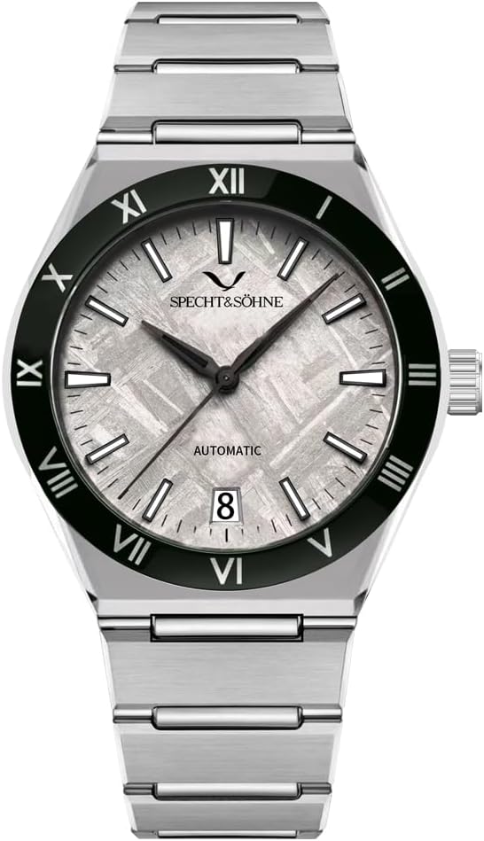TACTO Specht & Söhne Luxury 38MM Men's Automatic Mechanical Watch Japan NH35 Movt Stainless Steel Sports Watches 100 Waterproof
