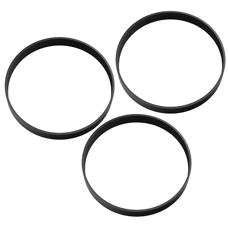 38528-058 Vacuum Replacment Belts for Hoover Windtunnel Vacuum Cleaner 38528-033 38528-058 1LU0310X00 UH70110, UH70120, UH70105, UH70100, UH70115, UH70106, UH70107, UH70116, UH71009 (3 Pack)