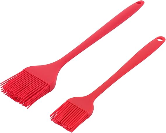 Basting Brush For Cooking, Pastry Brush For Baking, One Pieces Design, Dishwasher Safe, Heat resistant silicone basting brush, Cooking Brush For Oil and Sauce