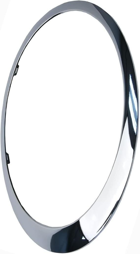 Replacement Front Passenger Right Chrome Headlight Trim Ring Mechanics Choice for Mini Cooper