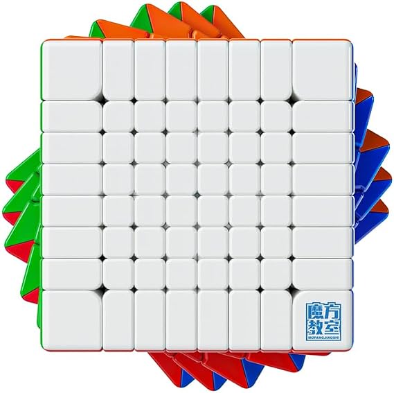 Bukefuno MoYu Meilong 8x8 V3 Speed Puzzle Cube 8x8 Magic Cubes Moyu MF8 Cube Stickerless Meilong 8x8x8 Cubing Classroom MFJS Speed Education Toys