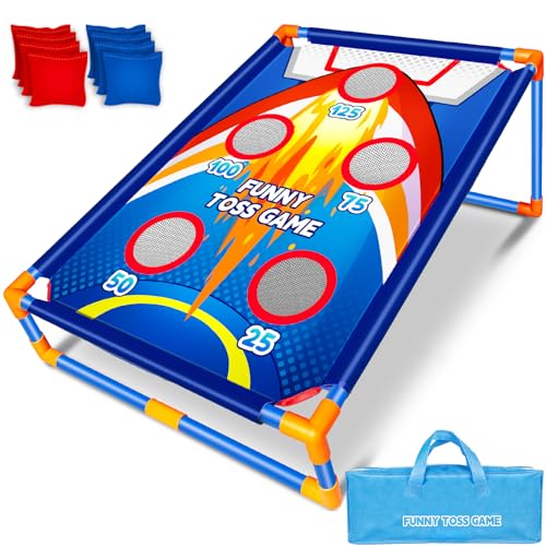 Bean Bag Toss Game for Kids,Outdoor Game for Kids,Family Party Game Birthday Christmas Outdoor Activities