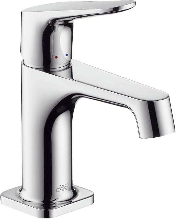 AXOR 34016000 Citterio M Basin Mixer 70 with pop-up Waste, Chrome, 7 cm spout height