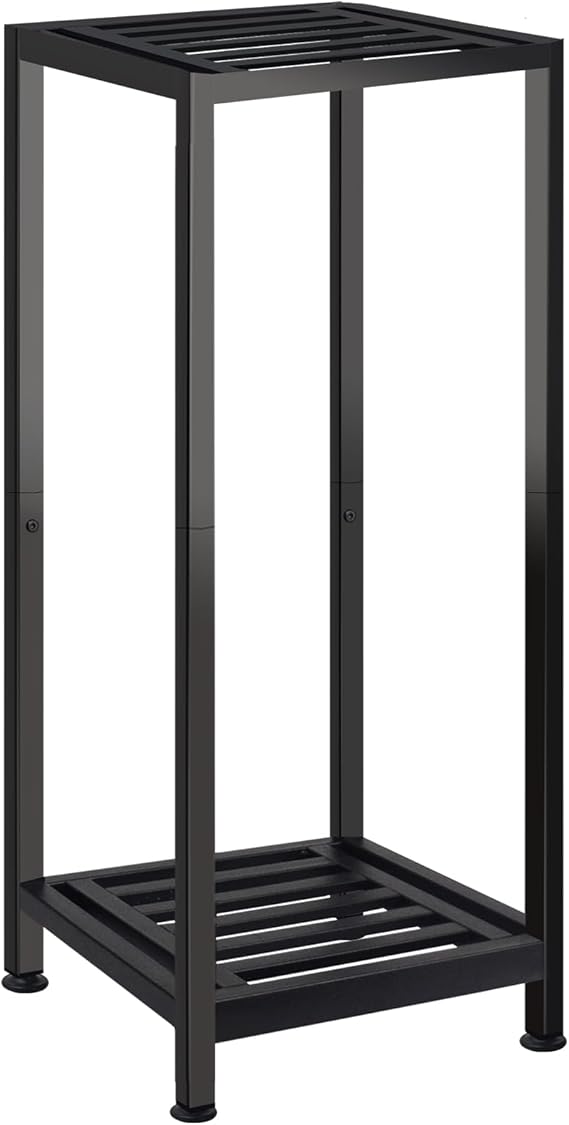 Lilybud--lily Plant Stand Indoor Outdoor Heavy Duty Wrought Iron Pedestal Stands Metal Plant Stand Decorative Flower Stand for Patio Garden Deck Living Room