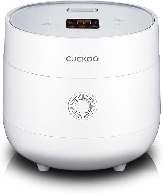 Mini Rice Cooker - 6-Cup (Uncooked) Micom Rice Cooker | 13 Menu Options: Quinoa, Oatmeal, Brown Rice & More, Touch-Screen, Nonstick Inner Pot | White