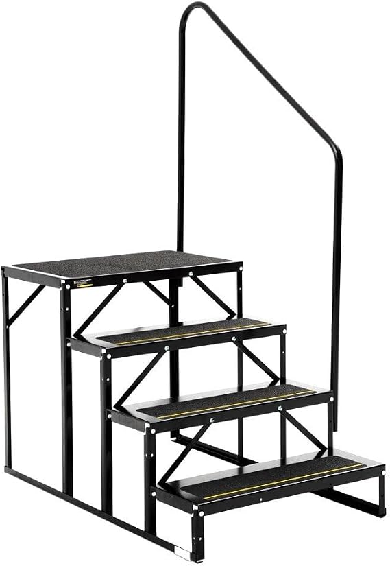 Stromberg Carlson EHS-103-R Park Model Econo Porch-3-Step, Black