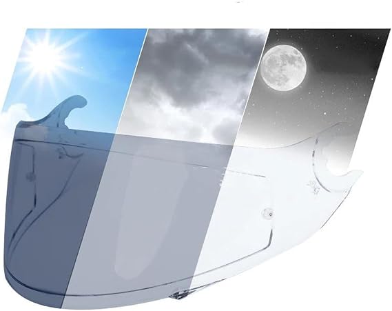 Photochromic Shield Visor Lenses for Shark D Skwal D-Skwal 2 Spartan Helmet Visor Full Face Viseira Capacete Racing Helmet Parts