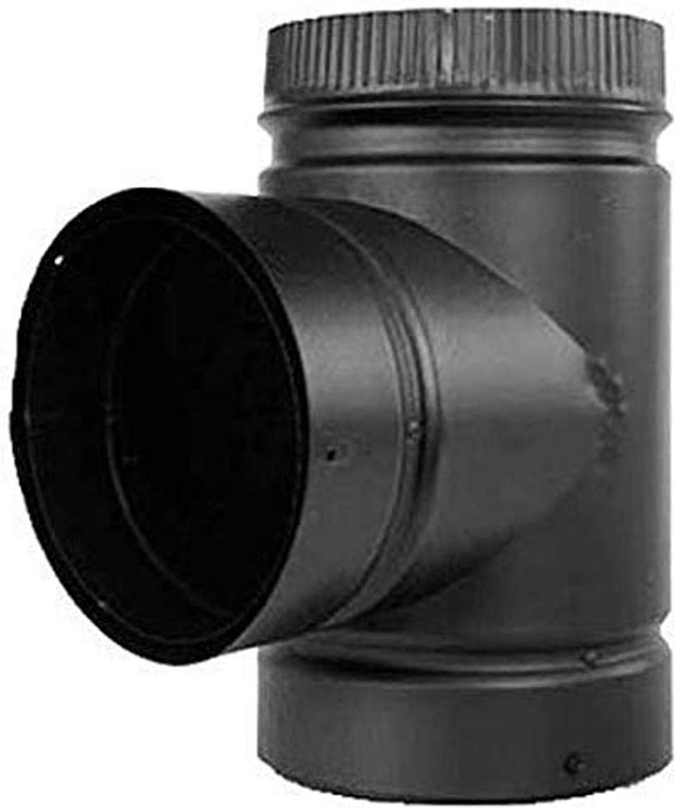 SELKIRK Corp DSP6TE-1 Double Wall Pipe Tee, 6-Inch
