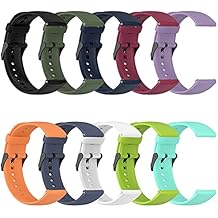FitTurn 22mm Silicone Quick Release Watch Bands Compatible with YAMAY SW022 Smart Watch Band Replacement Bands Straps for YAMAY SW022 Smart Watch Strap Breathable Wristband Accessories