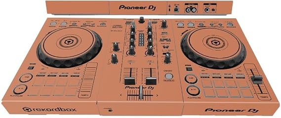 Protective Cover Skin for Pioneer DDJ-400,Protective Film Sticker (Brown)