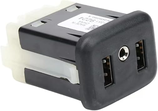 13519224 USB Port AUX Jack Input Adapter Compatible with Chevy Buick GMC Cadillac Replaces 13509942 13510854 23496501 13523018 23217326 13519225 13509943
