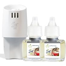 Scent Fill Coffee House Plug in Air Freshener, Scented Oil Refills, 2 Refills + Diffuser