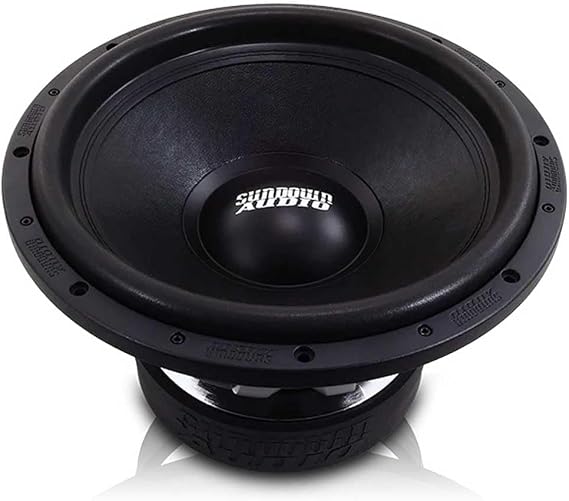 Sundown Audio U-15 v.2 D4 15" Subwoofer 2000W RMS/4000W Peak, Dual 4-Ohm, 3" Copper VC, 30mm Xmax, SPL Competition Ready, Heat-Vented Cast Frame, Ported Enclosure Optimized