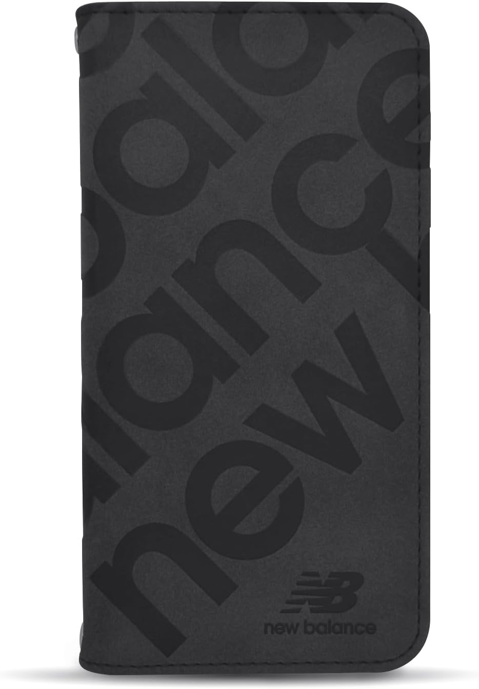 New balance genuine product iPhone 14 Pro case notebook type brand smartphone case card storage brand logo fashionable stamp logo suede New Balance logo embossed iPhone 14 Pro Black