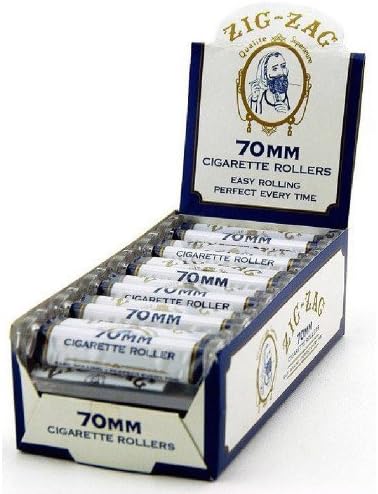 ZIG-ZAG 70MM Cigarette Rolling Machine - Pack of 12 Units
