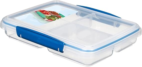 To Go Collection 820ml/3.4 Cups Multi Split Food Storage Container