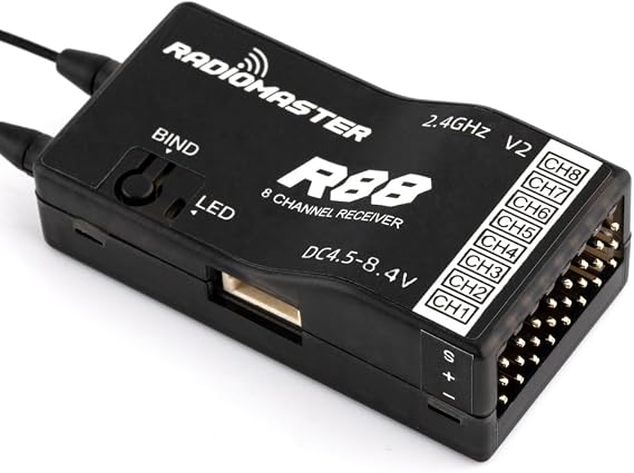 Radiomaster R88 V2 8ch SFHSS Compatible PWM Sbus Receiver